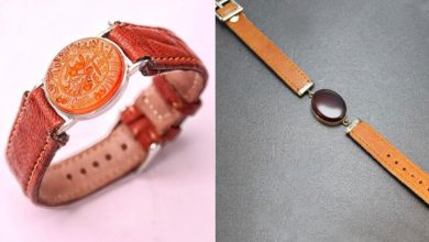 مدل دستبند چرم عقیق زنانه