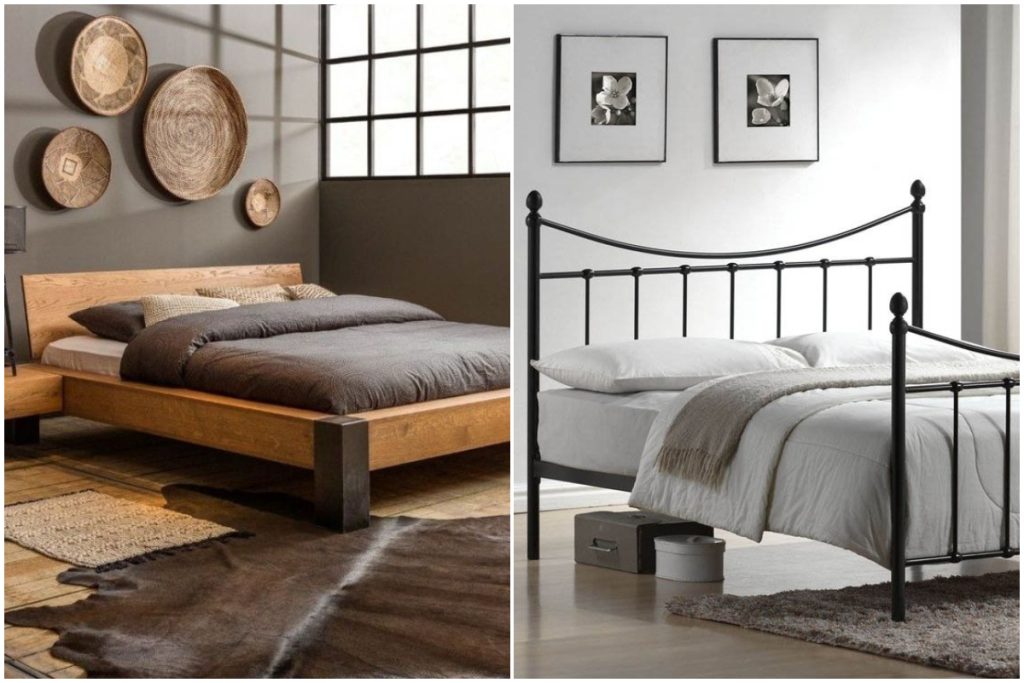 تخت خواب چوبی بهتر است یا فلزی