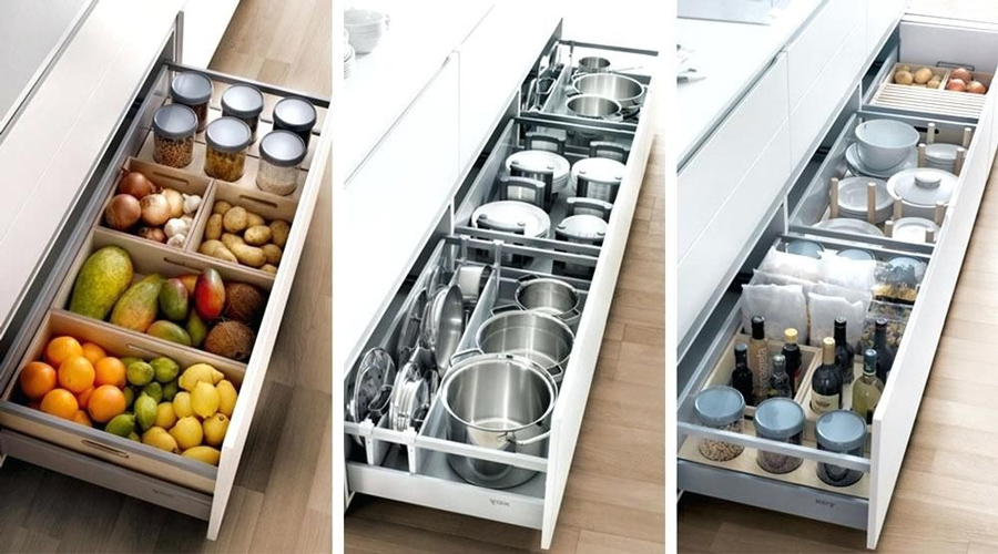 دسته بندی کردن کابینت ها