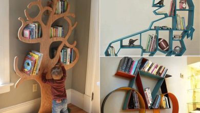 مدل کتابخانه برای اتاق کودک