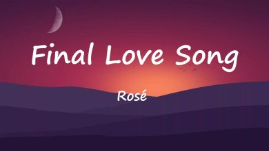 متن و ترجمه آهنگ Final Love Song از Rosé عضو BLACKPINK