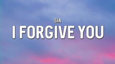 متن و ترجمه آهنگ I Forgive You از Sia