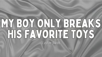 متن و ترجمه آهنگ My Boy Only Breaks His Favorite Toys از Taylor Swift