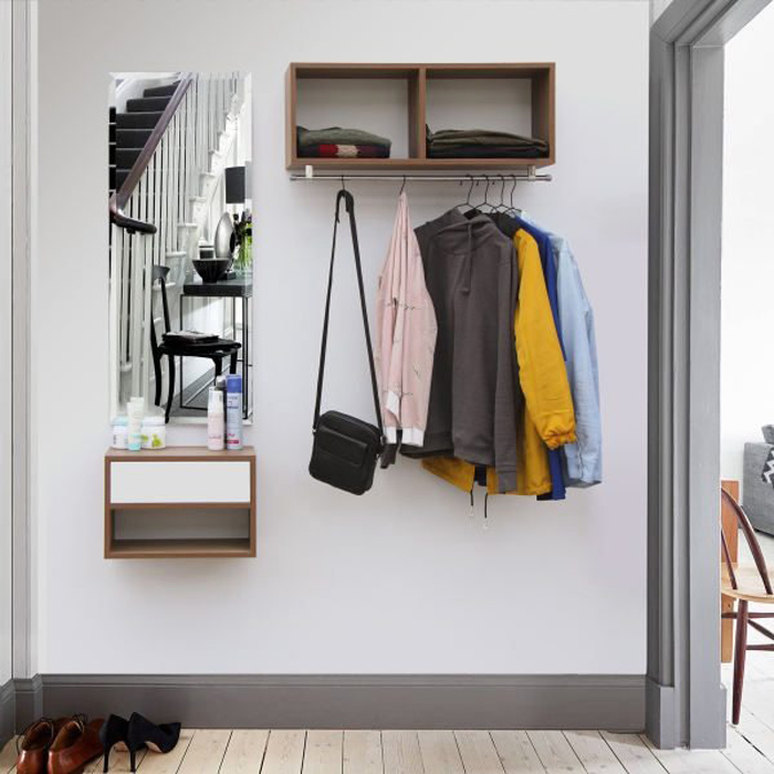 بهترین مکان برای قرار دادن لباس ها در آپارتمان کوچک