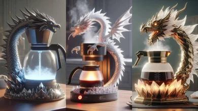 قهوه ساز کریستال اژدها