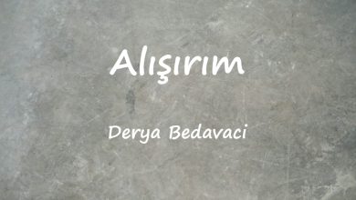 متن و ترجمه آهنگ Alışırım از Derya Bedavaci