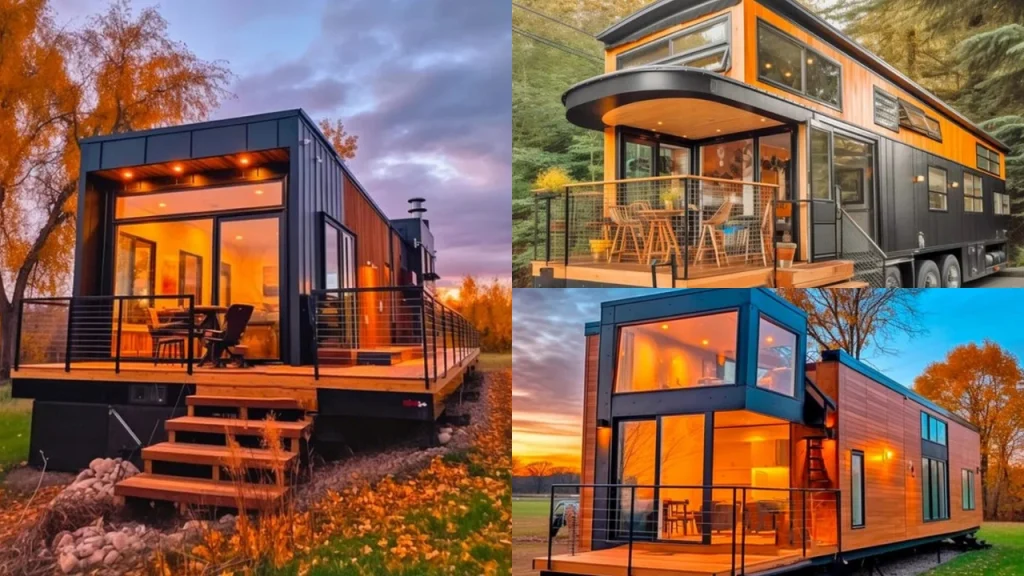 خانه های کوچک مدرن لوکس