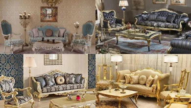 مدل آباژور برای کنار مبل سلطنتی