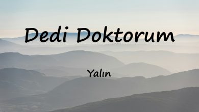 متن و ترجمه آهنگ Dedi Doktorum از Yalın