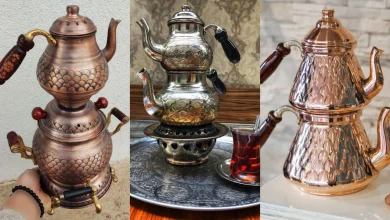 مدل کتری قوری مسی