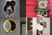 مدل ساعت دیواری اتاق خواب فانتزی