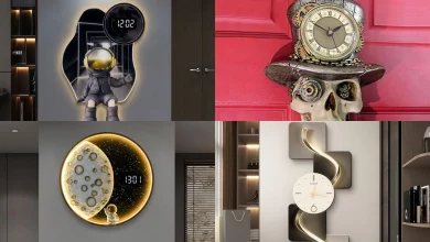 مدل ساعت دیواری اتاق خواب فانتزی