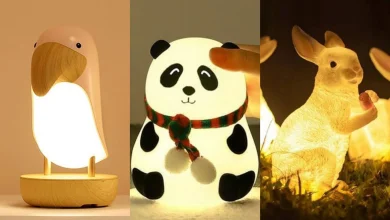 مدل چراغ شکل حیوانات با ال ای دی برای اتاق کودک