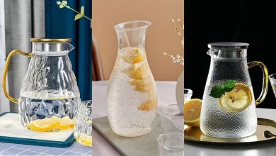 مدل پارچ آب شیشه ای مدرن