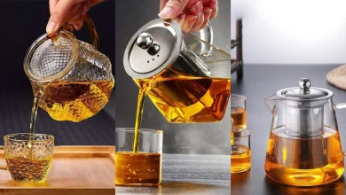 مدل ست قوری و فنجان دمنوش با طراحی مدرن