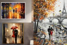 مدل تابلو عاشقانه