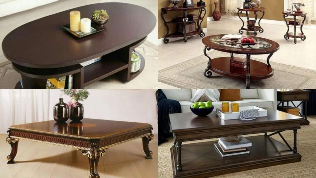 مدل میز جلو مبلی کلاسیک