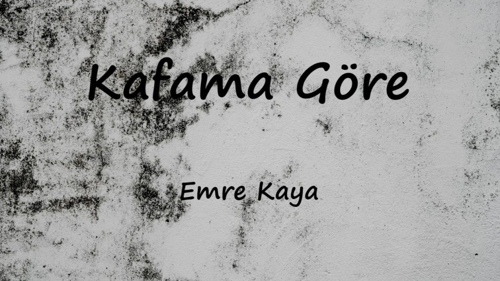 متن و ترجمه آهنگ Kafama Göre از Emre Kaya