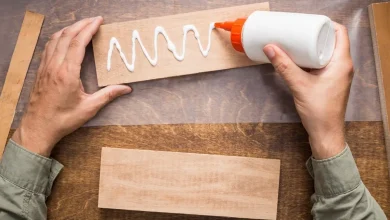 استفاده مجدد از چسب چوب خشک شده