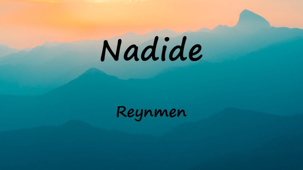 متن و ترجمه آهنگ Nadide از Reynmen