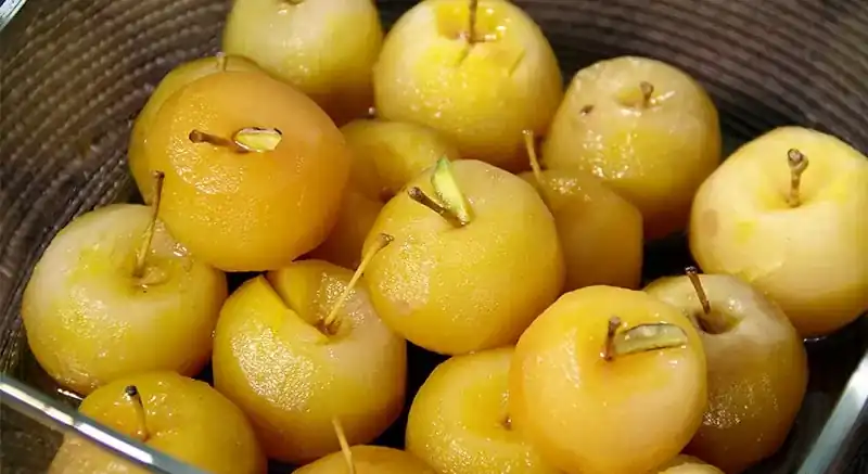 طرز تهیه کمپوت سیب ساده و سریع