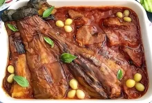 طرز تهیه خورشت غوره بادمجان با گوشت