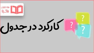کارکرد در جدول