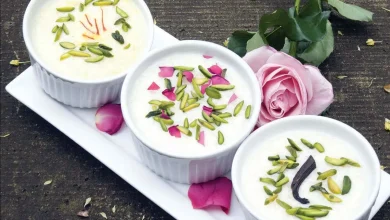 طرز تهیه فرنی با آرد برنج برای ۸ نفر