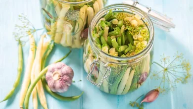 طرز تهیه ترشی لوبیا سبز ترکیه ای