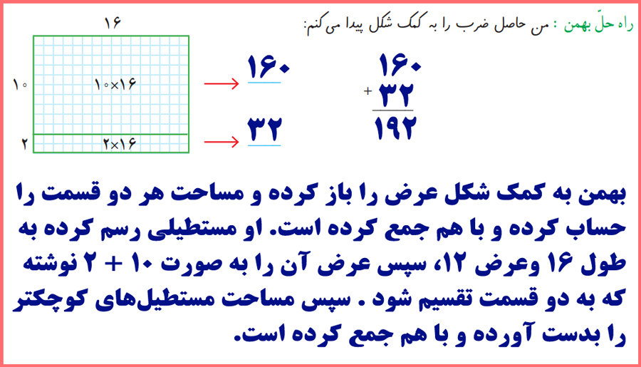 توضیح و تدریس سوالات صفحه 49 ریاضی پایه چهارم ابتدایی