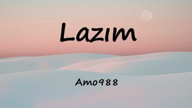 متن و ترجمه آهنگ Lazım از Amo988