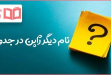 نام دیگر ژاپن در جدول