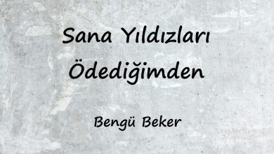 متن و ترجمه آهنگ Sana Yıldızları Ödediğimden از Bengü Beker