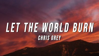 متن و ترجمه آهنگ LET THE WORLD BURN از Chris Grey