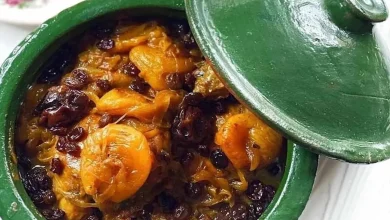 طرز تهیه خورش زردآلو خشک