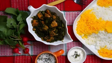 طرز تهیه خورش چغاله بادام با مرغ