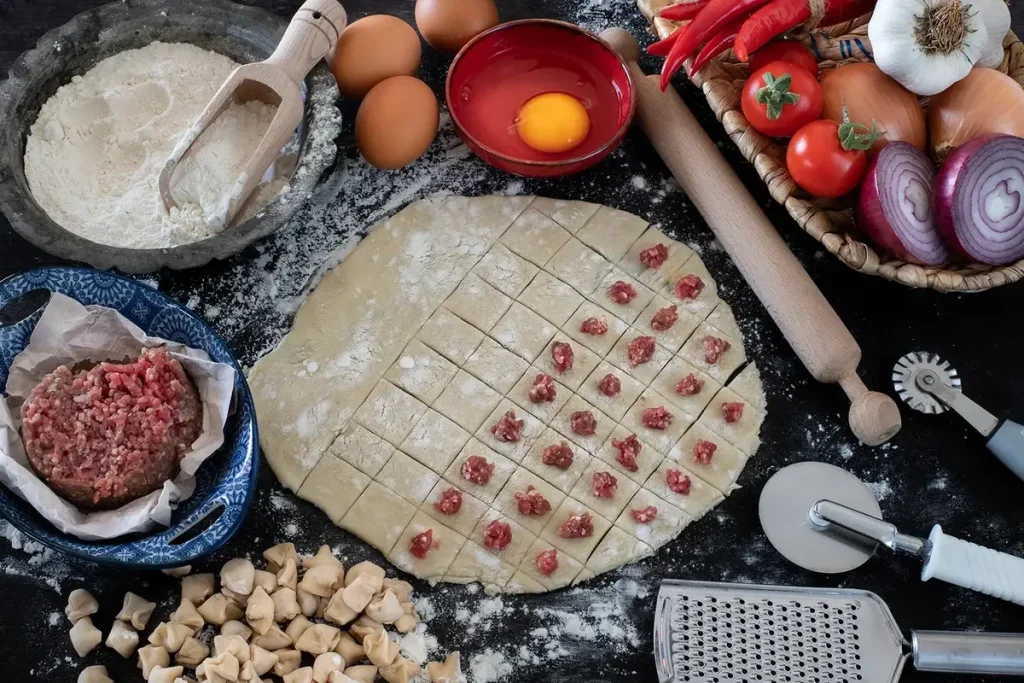 کشف گنجینههای ترکیهای: طرز تهیه مانتی خانگی، ساده و بینظیر