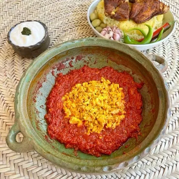 خورش پامادور با یه رنگ و لعاب خاص