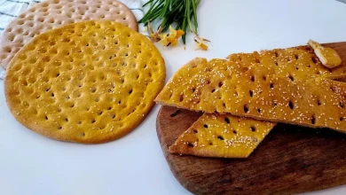 طرز تهیه نان قندی در تنور گازی