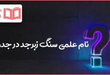 نام علمی سنگ زبرجد در جدول