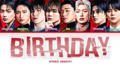 متن و ترجمه آهنگ Birthday از ATEEZ