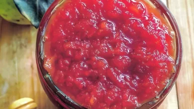 طرز تهیه مربا به رنده شده خانگی