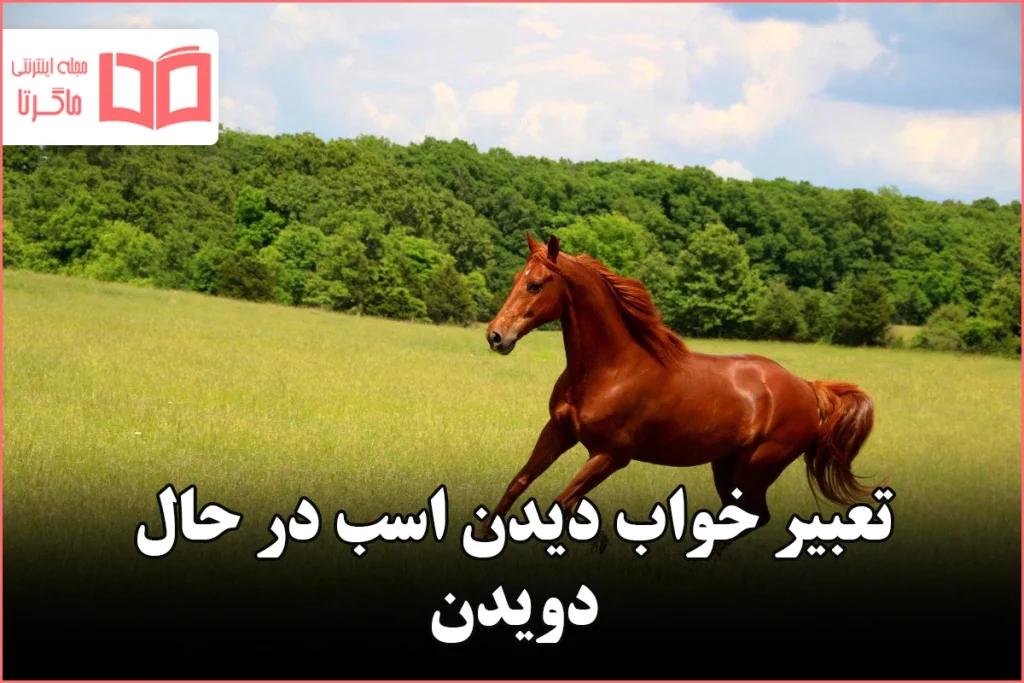 تعبیر خواب دیدن اسب در حال دویدن