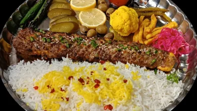 طرز تهیه چلو کباب شاه عباسی