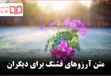 متن آرزوهای قشنگ برای دیگران