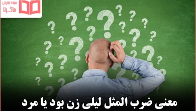 معنی ضرب المثل لیلی زن بود یا مرد