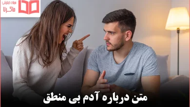 متن درباره آدم بی منطق