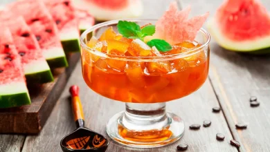 طرز تهیه مربا پوست هندوانه با جوش شیرین