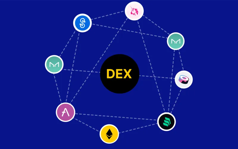 افزایش محبوبیت صرافی ‌های غیرمتمرکز (DEX) در مقابل صرافی‌های متمرکز