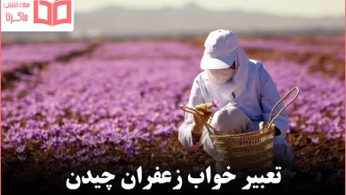 تعبیر خواب زعفران چیدن